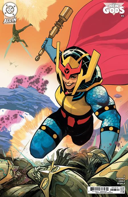 NEW GODS #3 (OF 12) CVR B MIKE HUDDLESTON CARD STOCK VAR - Release Date: 2/19/25