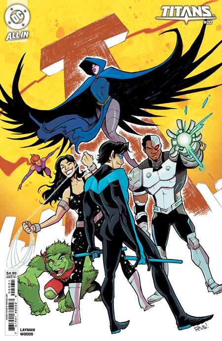 TITANS #20 CVR C ROB GUILLORY CARD STOCK VAR - Release Date: 2/19/25