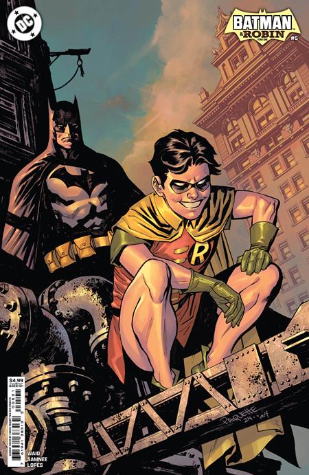BATMAN & ROBIN YEAR ONE #5 (OF 12) CVR B YANICK PAQUETTE CARD STOCK VAR - Release Date: 2/19/25