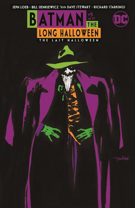 BATMAN THE LONG HALLOWEEN THE LAST HALLOWEEN #5 (OF 10) CVR A TIM SALE - Release Date: 2/26/25
