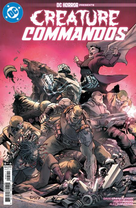 DC HORROR PRESENTS CREATURE COMMANDOS #5 (OF 6) CVR A TIRSO (MR) - Release Date: 2/19/25