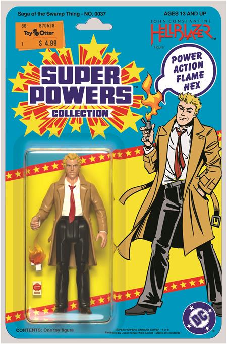 SAGA OF THE SWAMP THING #37 FACSIMILE EDITION CVR C SUPER POWERS CARD STOCK VAR (MR) - Release Date: 3/12/25