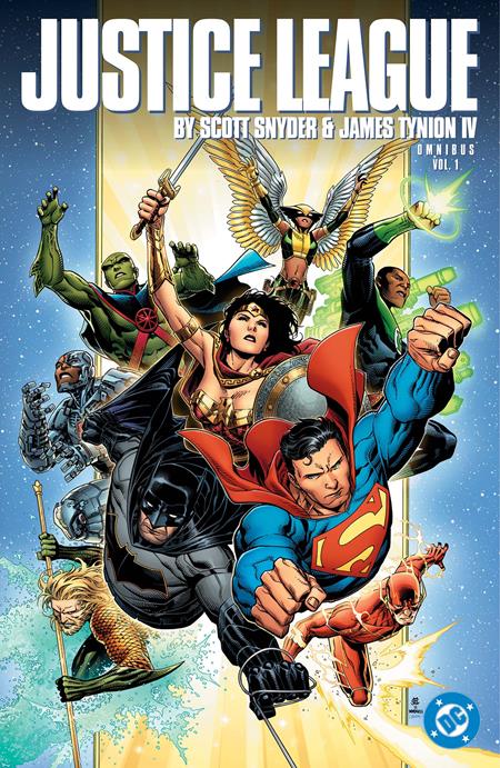 JUSTICE LEAGUE BY SCOTT SNYDER AND JAMES TYNION IV OMNIBUS HC VOL 01 - Release Date: 4/8/25