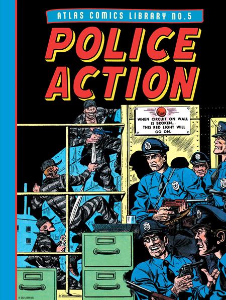 ATLAS COMICS LIBRARY HC NO 5 POLICE ACTION (MR) - Release Date: 4/2/25