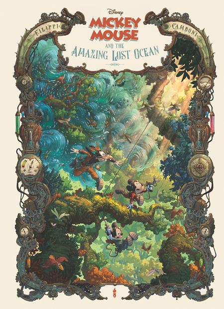 WALT DISNEYS MICKEY MOUSE AND THE AMAZING LOST OCEAN HC - Release Date: 5/14/25
