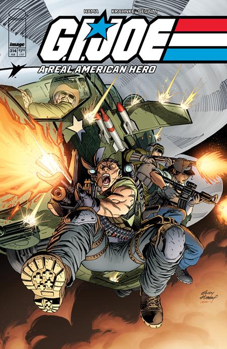 GI JOE A REAL AMERICAN HERO #314 CVR A ANDY KUBERT & LAURA MARTIN - Release Date: 2/26/25