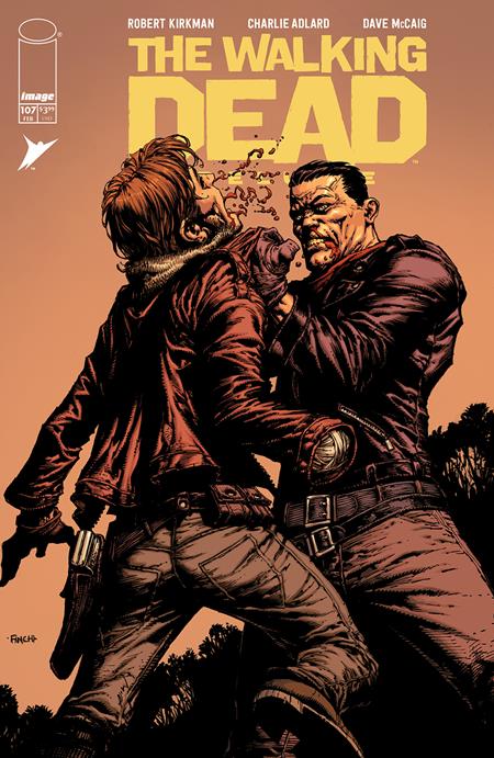 WALKING DEAD DELUXE #107 CVR A DAVID FINCH & DAVE MCCAIG (MR) - Release Date: 2/19/25