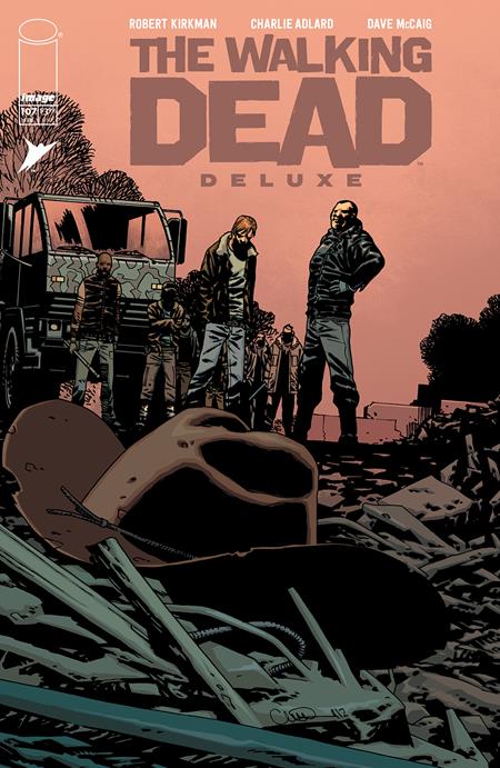 WALKING DEAD DELUXE #107 CVR B CHARLIE ADLARD & DAVE MCCAIG VAR (MR) - Release Date: 2/19/25