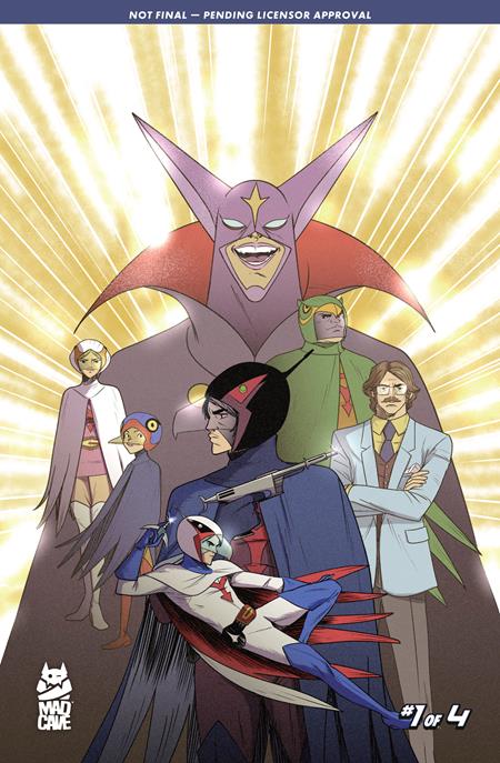 GATCHAMAN ONLY ONE EARTH #1 (OF 4) CVR B NUNO PLATI VAR - Release Date: 2/5/25
