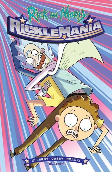 RICK AND MORTY RICKLEMANIA #1 (OF 4) CVR B KYLE STARKS & ALESSANDRO SANTORO VAR - Release Date: 2/19/25