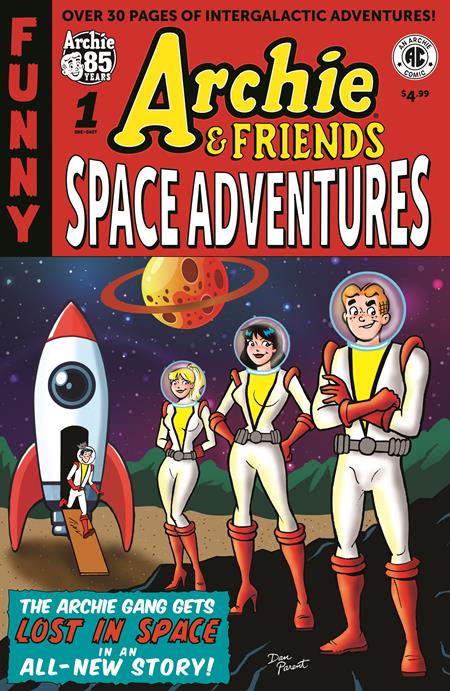 ARCHIE & FRIENDS #20 SPACE ADVENTURES CVR A DAN PARENT ISBN: 76281623772700111 - FOC DATE: 2/2/26 - Release Date: 2/25/26