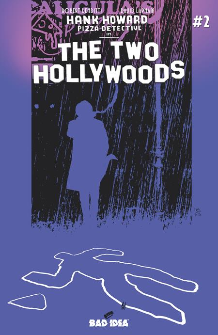 HANK HOWARD PIZZA DETECTIVE THE TWO HOLLYWOODS #2 (OF 2) CVR A ANDREA SORRENTINO ISBN: 85001727737300211 - Release Date: 2/11/26