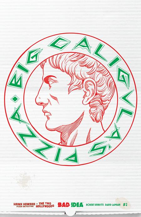 HANK HOWARD PIZZA DETECTIVE THE TWO HOLLYWOODS #2 (OF 2) CVR C DAVID LAPHAM PIZZA BOX DESIGN VAR ISBN: 85001727737300231 - Release Date: 2/11/26