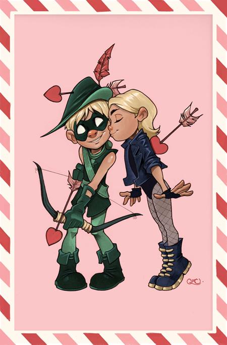 JUSTICE LEAGUE UNLIMITED #16 CVR F CHRISSIE ZULLO VALENTINES DAY CARD STOCK VAR (DC K.O.) ISBN: 76194138573001661 - Release Date: 2/25/26