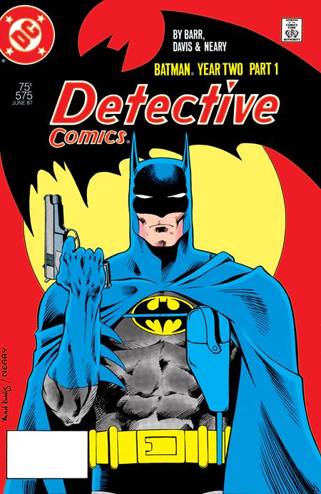 DETECTIVE COMICS #575 FACSIMILE EDITION CVR A ALAN DAVIS (YEAR TWO PART 1 OF 4) ISBN: 1225DC0204 - Release Date: 2/18/26