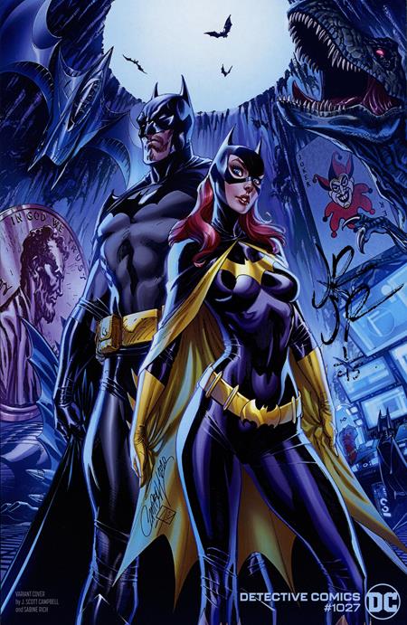 DF DETECTIVE COMICS #1027 J SCOTT CAMPBELL VARIANT SIGNED BY JOHN ROMITA JR ISBN: 72513036336700111 - Release Date: 2/25/26