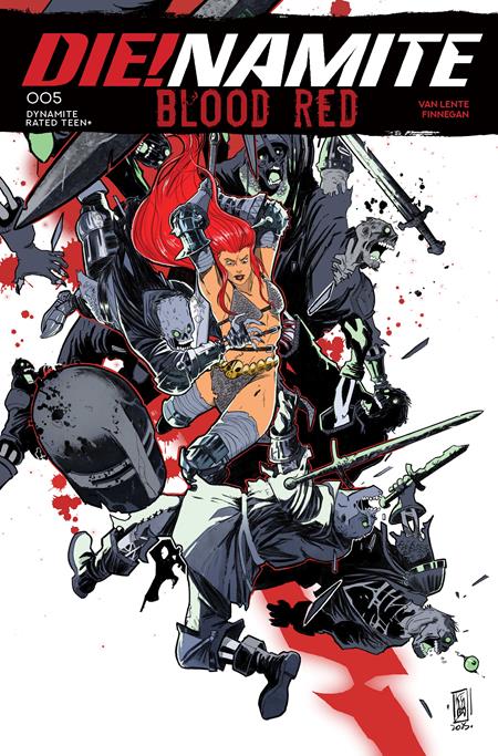 DIENAMITE BLOOD RED #5 CVR C EMANUELE ERCOLANI VAR ISBN: 1225DE0552 - Release Date: 2/11/26