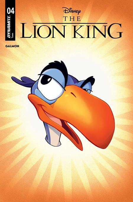 LION KING #4 CVR D CARTOON HEAD VAR ISBN: 72513036047204041 - FOC DATE: 2/23/26 - Release Date: 4/15/26