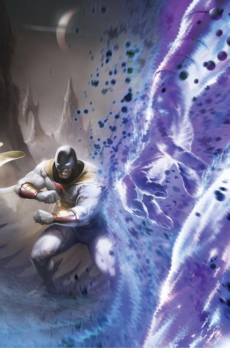 SPACE GHOST #8 CVR E FRANCESCO MATTINA METAL VIRGIN VAR ISBN: 1225DE0647 - Release Date: 2/25/26