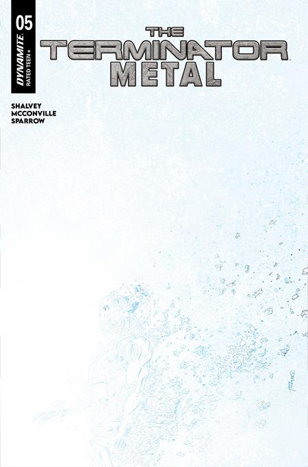 TERMINATOR METAL #5 CVR A DECLAN SHALVEY ISBN: 1225DE0681 - Release Date: 2/25/26