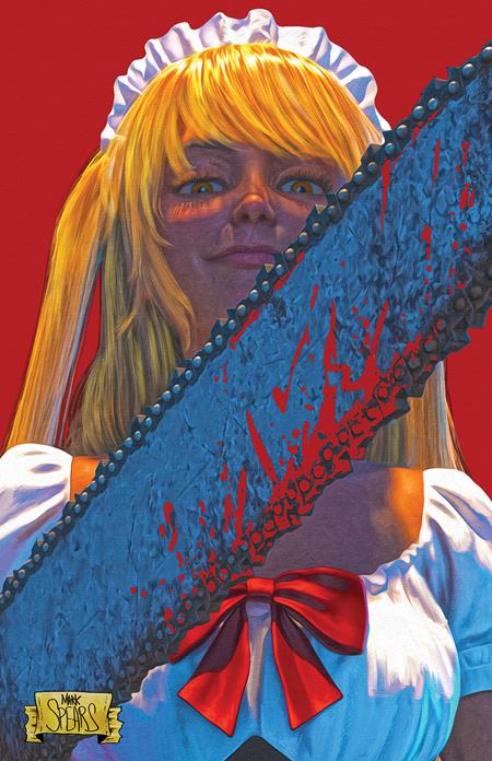 MAID CAFE #1 CVR C MARK SPEARS HOLOFOIL VIRGIN BAGGED WITH TRADING CARD VAR (MR) ISBN: 60283502325600131 - Release Date: 2/25/26