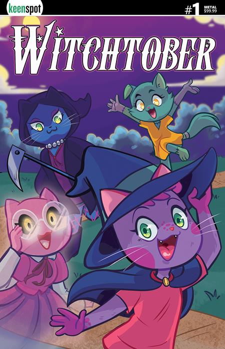 WITCHTOBER #1 CVR D RENETA GARCIA METAL COVER VAR ISBN: 60283502328700141 - Release Date: 2/11/26