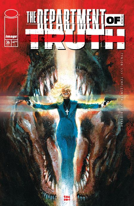 DEPARTMENT OF TRUTH #36 CVR A MARTIN SIMMONDS (MR) ISBN: 70985303032403611 - FOC DATE: 2/9/26 - Release Date: 3/4/26