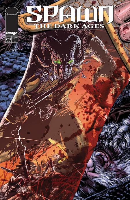 SPAWN THE DARK AGES #5 (OF 6) CVR B TONY PARKER VAR ISBN: 70985304478900521 - FOC DATE: 3/30/26 - Release Date: 4/22/26