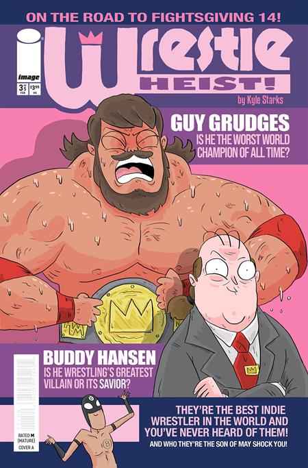 WRESTLE HEIST #3 (OF 5) (MR) ISBN: 70985304495600311 - Release Date: 2/18/26