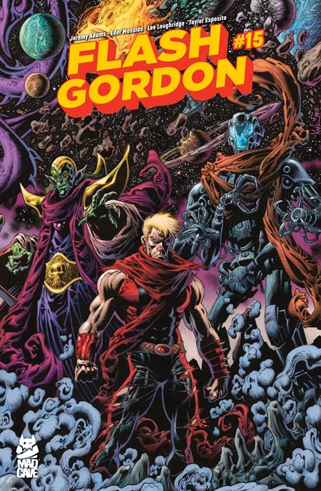 FLASH GORDON #15 CVR B KYLE HOTZ DAN BROWN VAR ISBN: 60194704605415021 - Release Date: 2/4/26