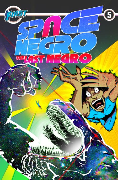 SPACE NEGRO: THE LAST NEGRO #5 CVR A JARED SAMS - THE BIG BLACK CLIMAX ISBN: 1225MP0882 - Release Date: 2/25/26