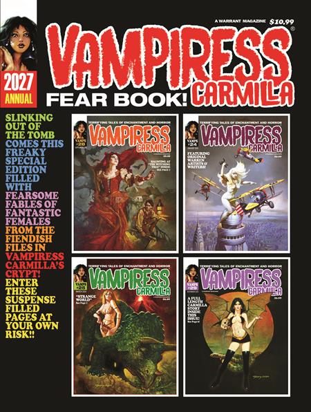 VAMPIRESS CARMILLA ANNUAL #5 ISBN: 72527471721700511 - FOC DATE: 2/2/26 - Release Date: 3/25/26