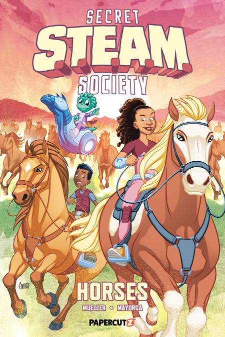 SECRET STEAM SOCIETY TP HORSES ISBN: 1225PZ0960 - Release Date: 2/11/26
