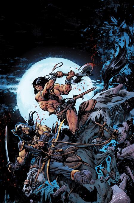CONAN THE BARBARIAN #29 CVR H ROB DE LA TORRE VIRGIN VAR (MR) ISBN: 79361173648102981 - FOC DATE: 2/2/26 - Release Date: 2/25/26