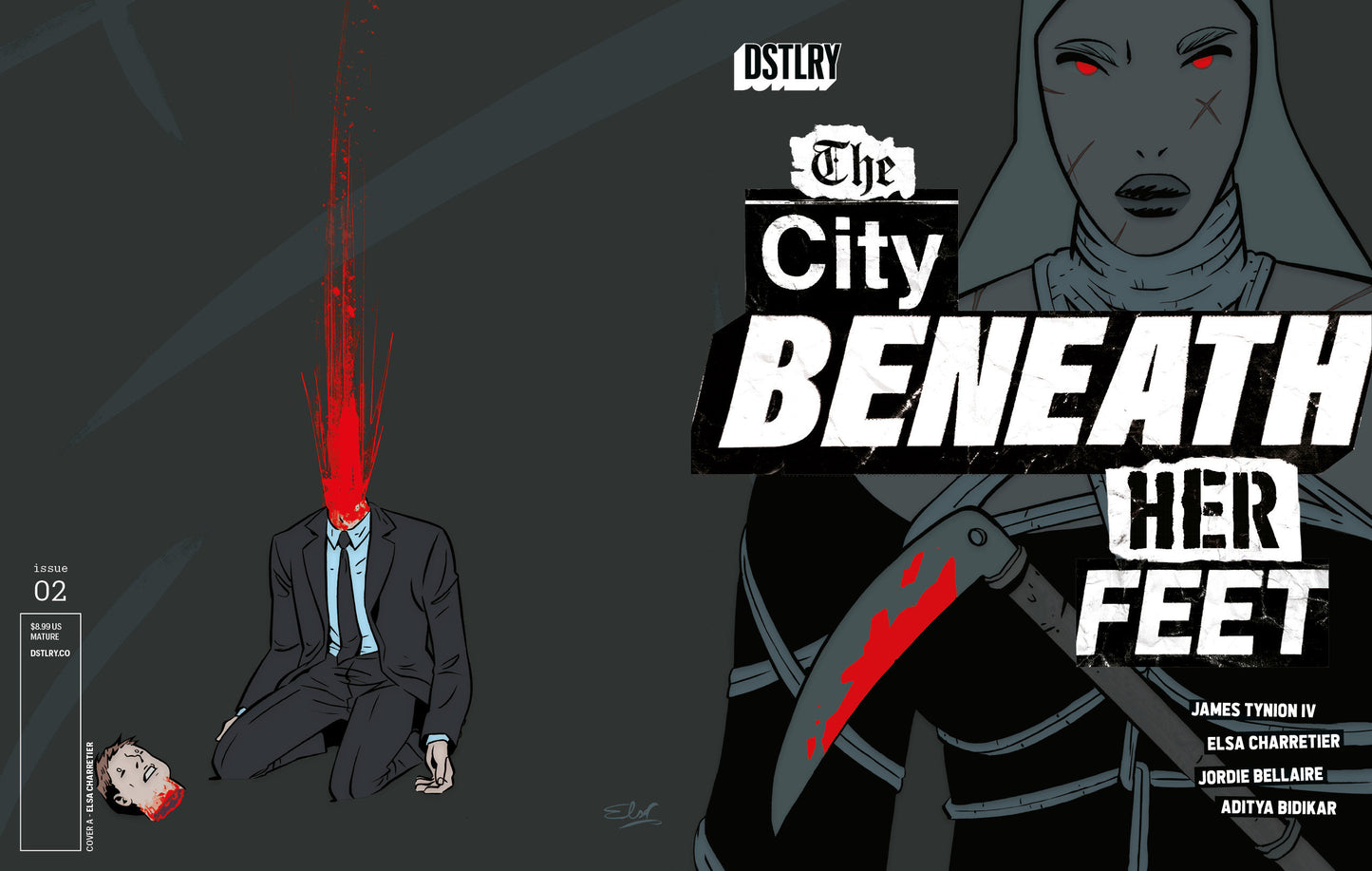 THE CITY BENEATH HER FEET #2 CVR A ELSA CHARRETIER ISBN: 61499847361800211 - Release Date: 11/12/25