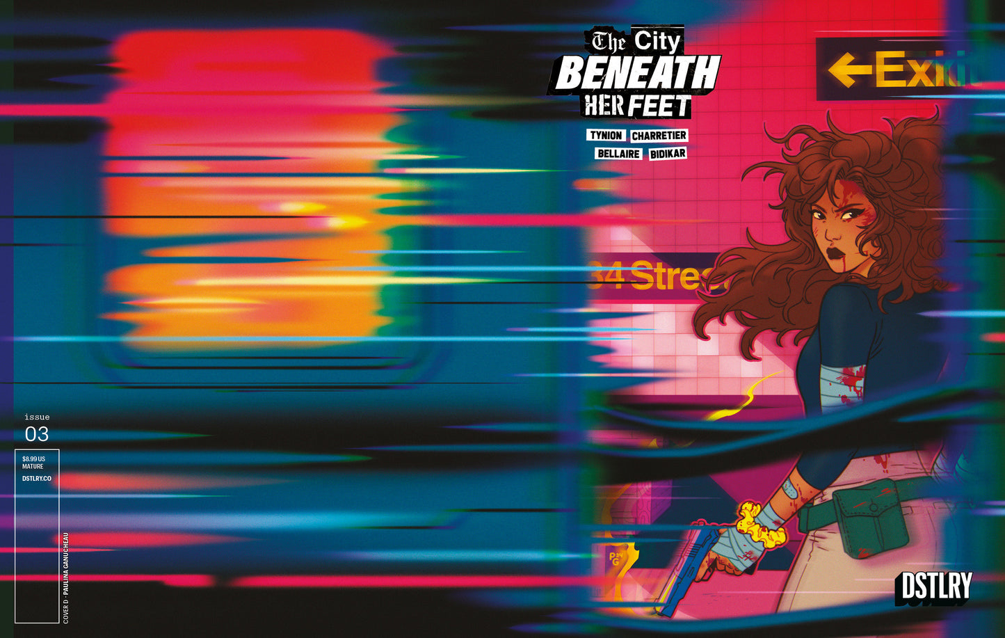 THE CITY BENEATH HER FEET #3 CVR D PAULINA GANUCHEAU VARIANT ISBN: 61499847361800341 - FOC DATE: 5/10/26 - Release Date: 7/1/26
