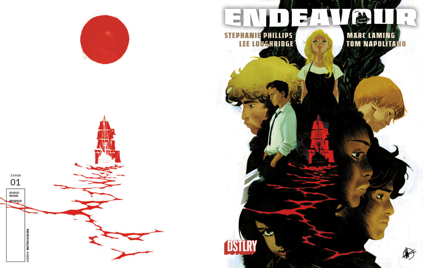 ENDEAVOUR #1 CVR B MATTEO SCALERA VARIANT - 10/8/25 - Release Date: 10/8/25