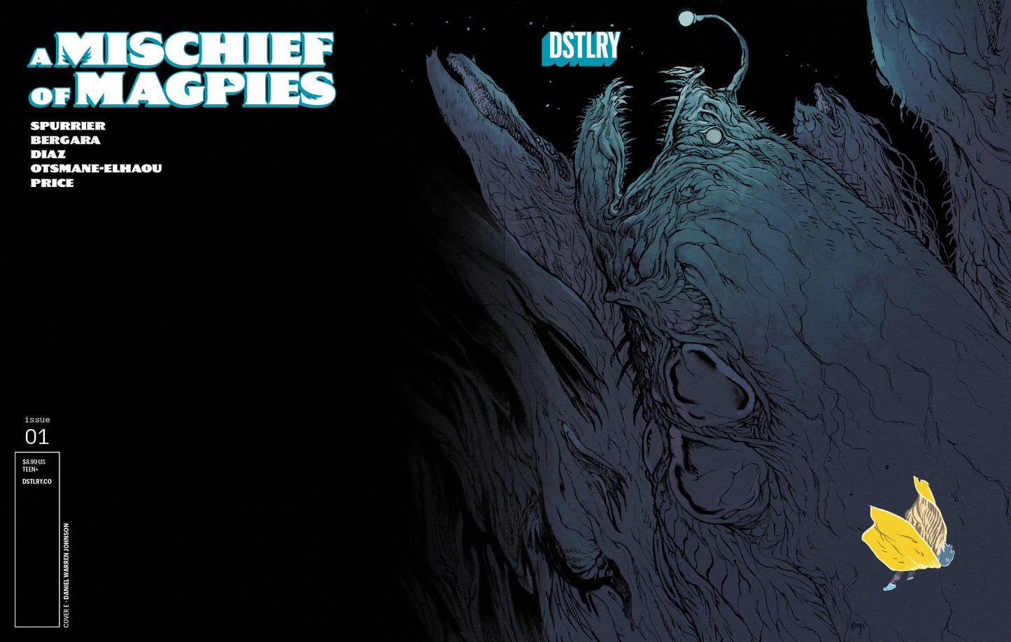 A MISCHIEF OF MAGPIES #1 CVR E DANIEL WARREN JOHNSON VARIANT ISBN: 61499847374800151 - FOC DATE: 3/9/26 - Release Date: 4/29/26