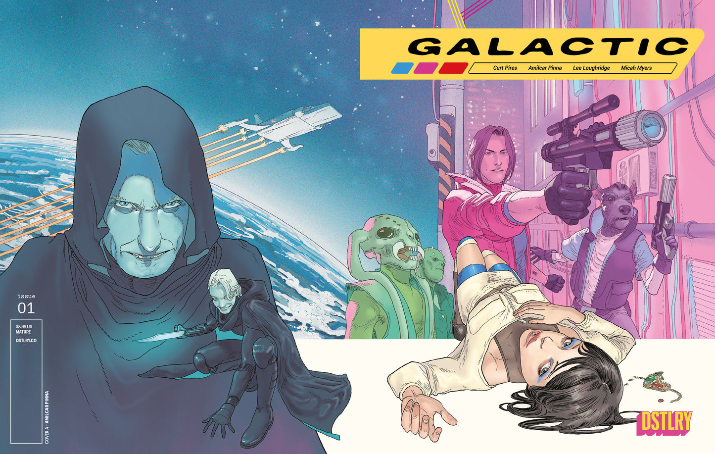 GALACTIC #1 CVR A AMILCAR PINNA ISBN: 61499847378600111 - Release Date: 11/26/25