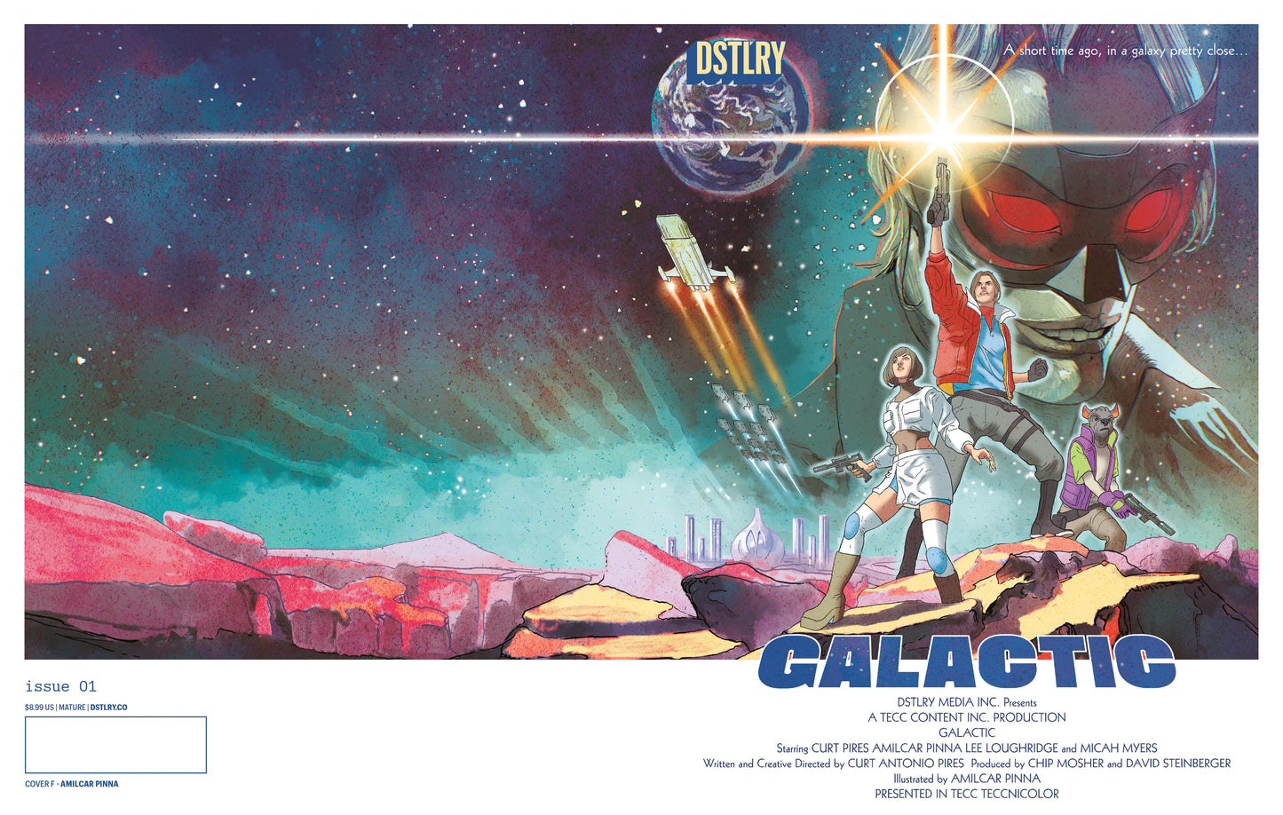 GALACTIC #1 CVR F AMILCAR PINNA HOMAGE VARIANT ISBN: 61499847378600161 - Release Date: 11/26/25