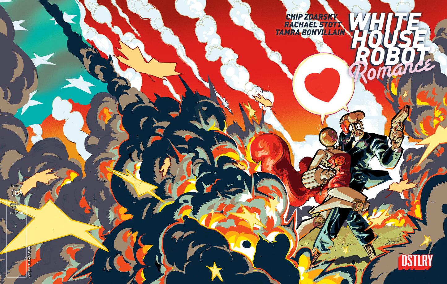 WHITE HOUSE ROBOT ROMANCE #2 CVR B RILEY ROSSMO VARIANT ISBN: 61499847382300221 - Release Date: 11/5/25