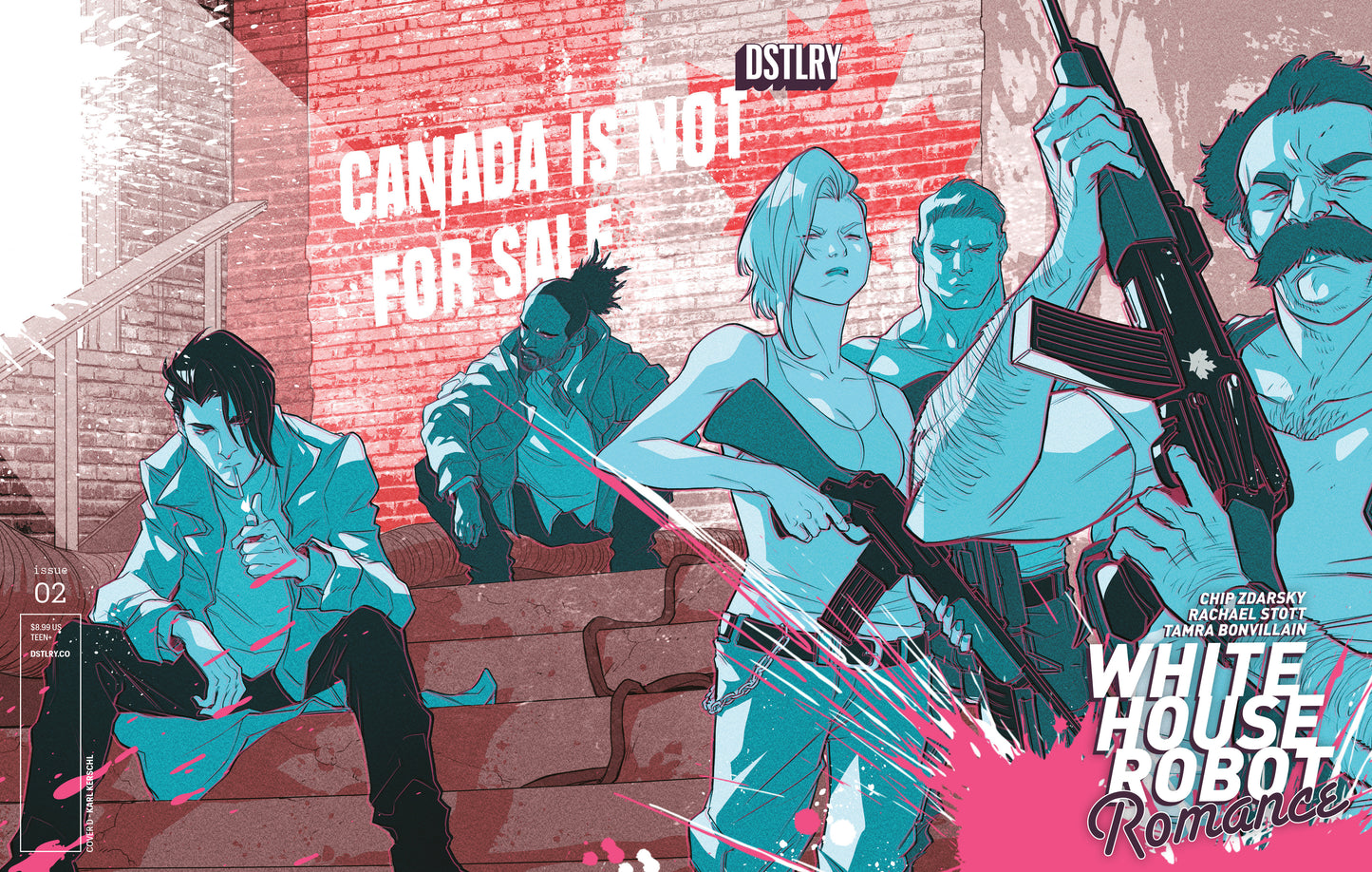 WHITE HOUSE ROBOT ROMANCE #2 CVR D KARL KERSCHL VARIANT ISBN: 61499847382300241 - Release Date: 11/5/25