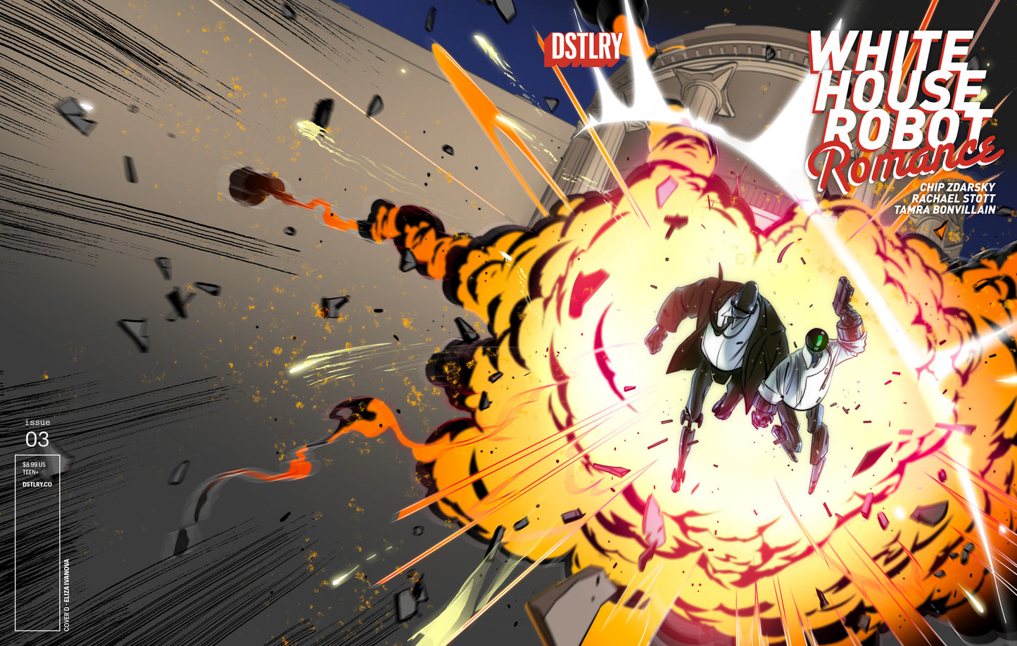 WHITE HOUSE ROBOT ROMANCE #3 CVR D ELIZA IVANOVA VARIANT ISBN: 61499847382300341 - Release Date: 1/7/26