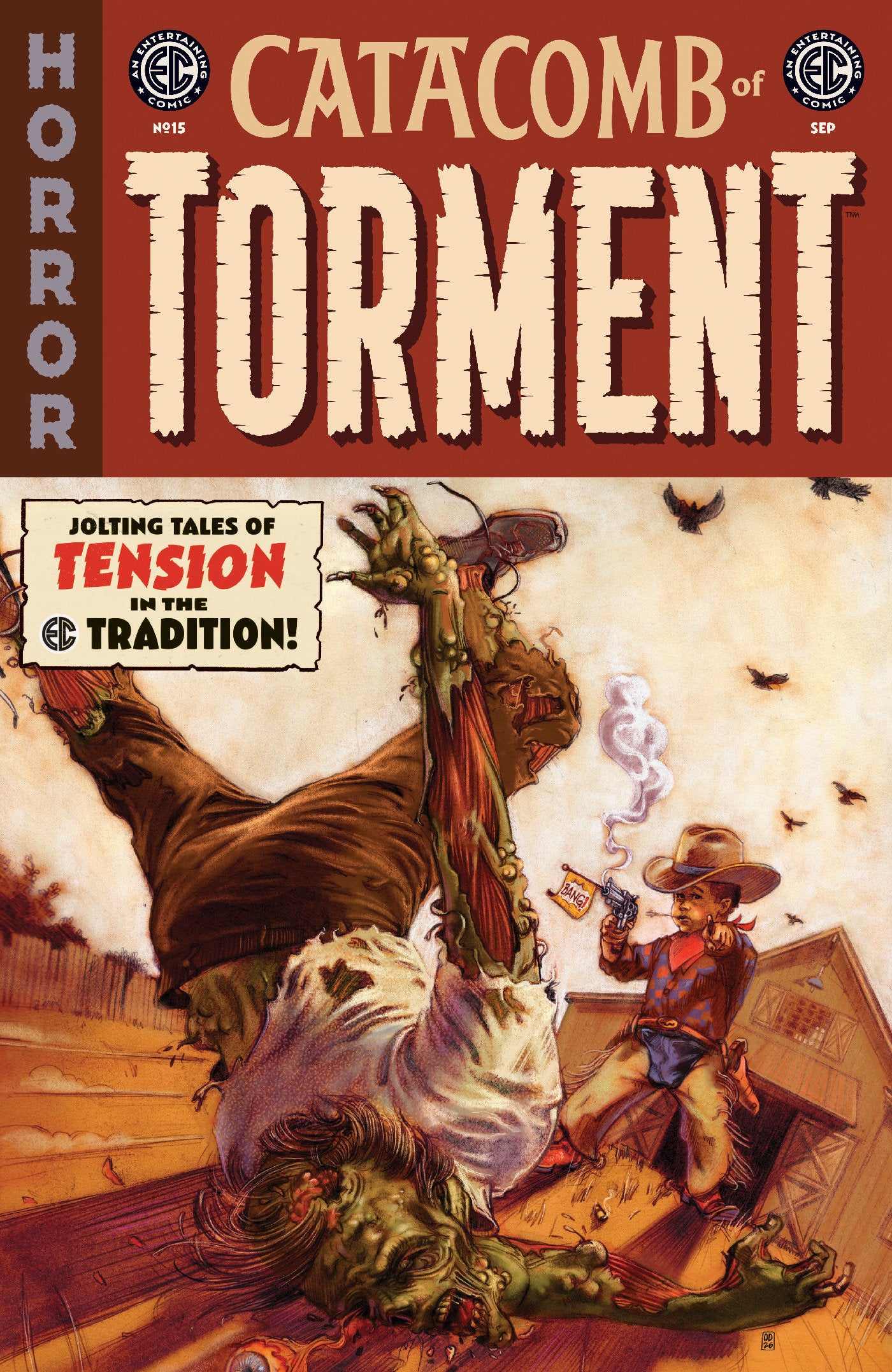 EC CATACOMB OF TORMENT #15 CVR A OLIVER DOMINGUEZ ISBN: 64985600846601511 - FOC DATE: 8/9/26 - Release Date: 9/16/26