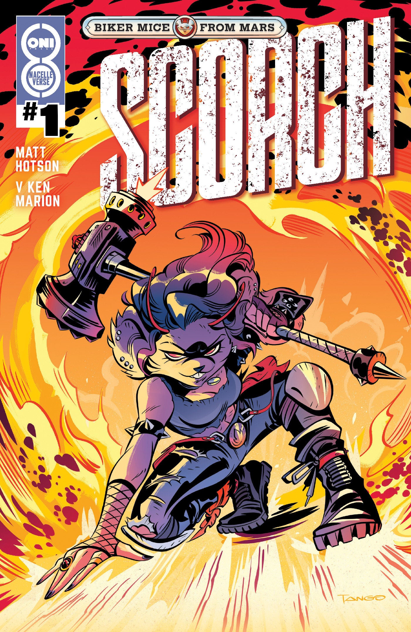 BIKER MICE FROM MARS SCORCH #1 CVR A TANGO ISBN: 64985600888600111 - FOC DATE: 7/5/26 - Release Date: 8/12/26