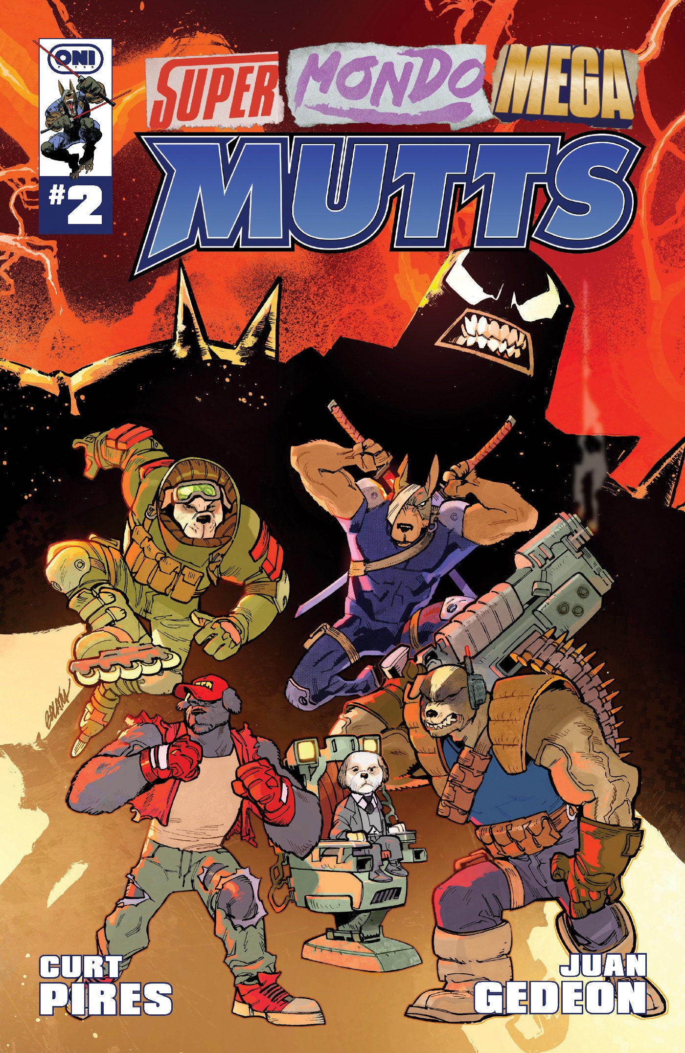 SUPER MONDO MEGA MUTTS #2 CVR C BALAM VAR ISBN: 64985600904302031 - FOC DATE: 7/19/26 - Release Date: 8/26/26