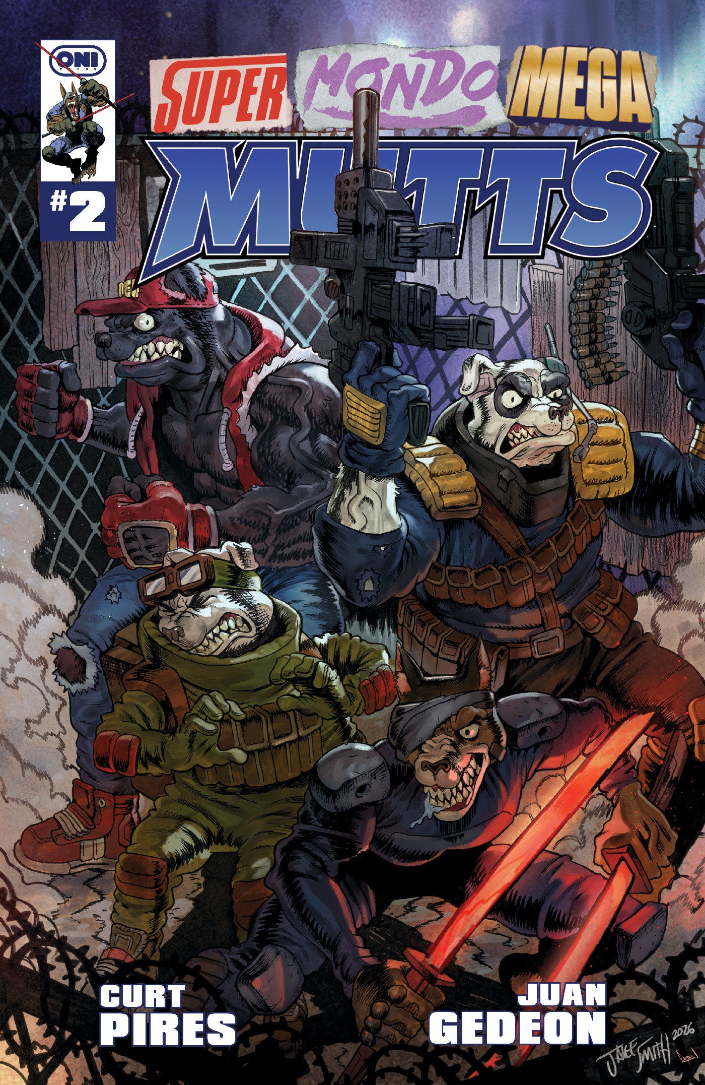 SUPER MONDO MEGA MUTTS #2 CVR D JAKE SMITH VAR ISBN: 64985600904302041 - FOC DATE: 7/19/26 - Release Date: 8/26/26