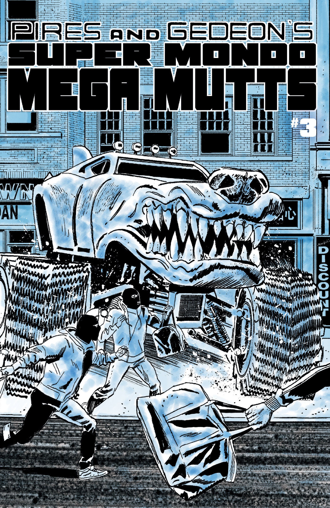 SUPER MONDO MEGA MUTTS #3 CVR B ALEX DIOTTO HOMAGE VAR ISBN: 64985600904303021 - FOC DATE: 8/23/26 - Release Date: 9/30/26