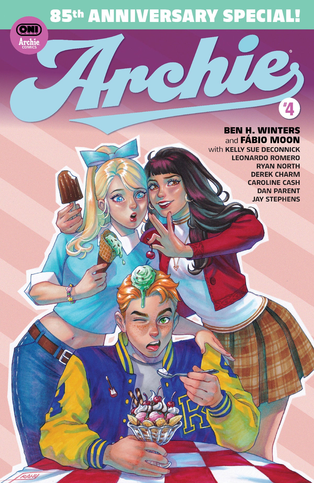 Archie #4 Cover D Frany Var ISBN: 64985600908104041 - FOC DATE: 11/29/26 - Release Date: 12/30/26