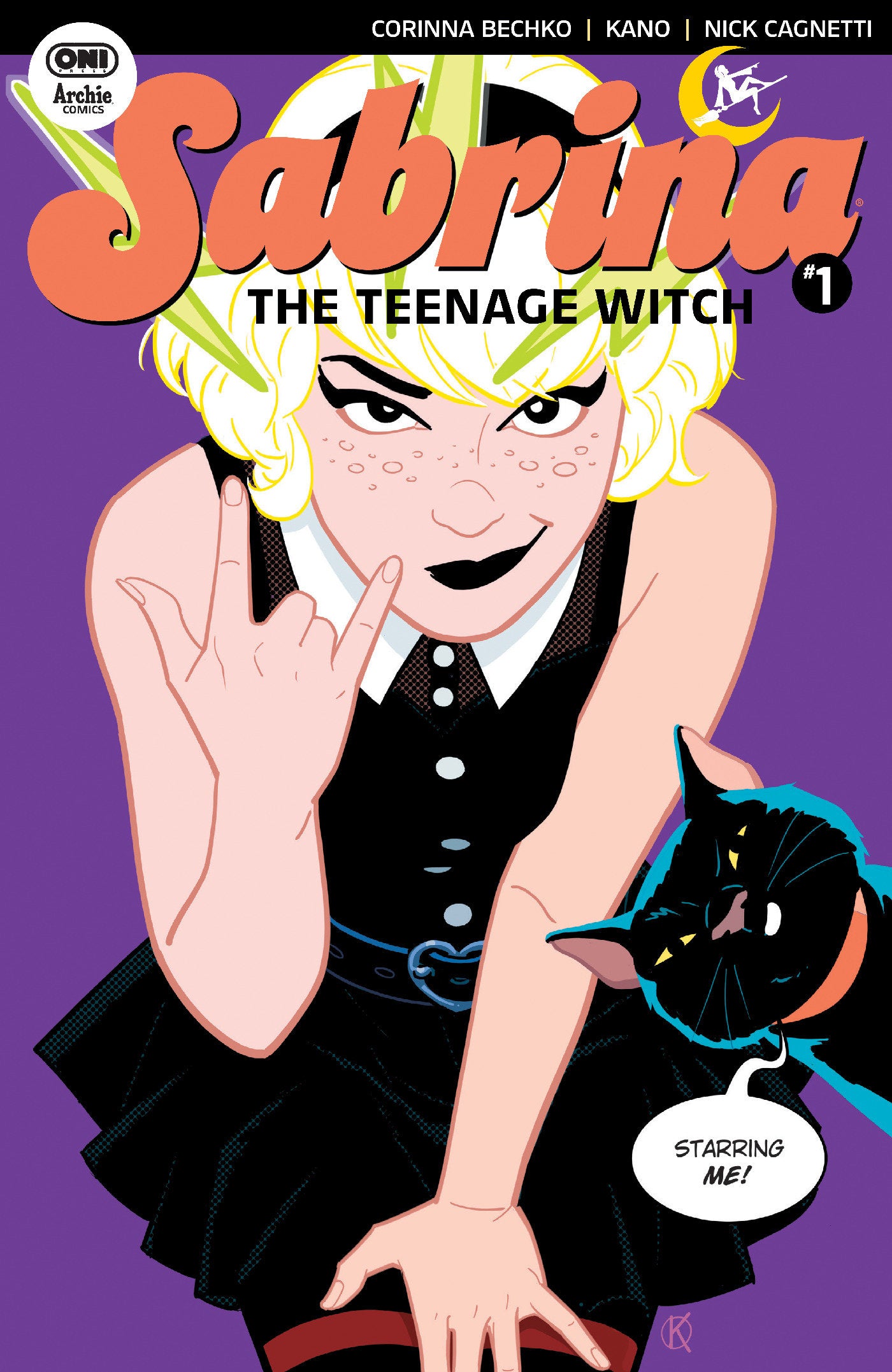 SABRINA THE TEENAGE WITCH #1 CVR A KANO ISBN: 64985600909801011 - FOC DATE: 8/30/26 - Release Date: 10/7/26